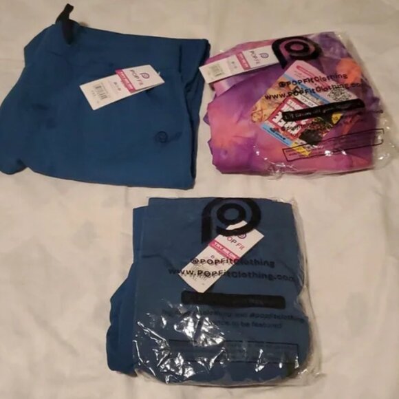 3 Pack POP Fit Wide Leg Legging / Jogger/ Lace Legging in Size 3XL NWT - Picture 2 of 16